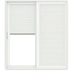 Door-White Pella Left-Hand Sliding Patio Door
