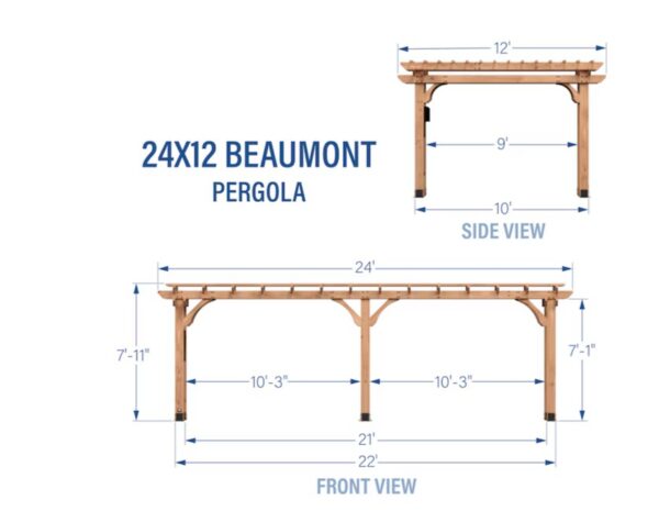 Pergola Beaumont Only $1,400~Retail $2,800! - Image 2